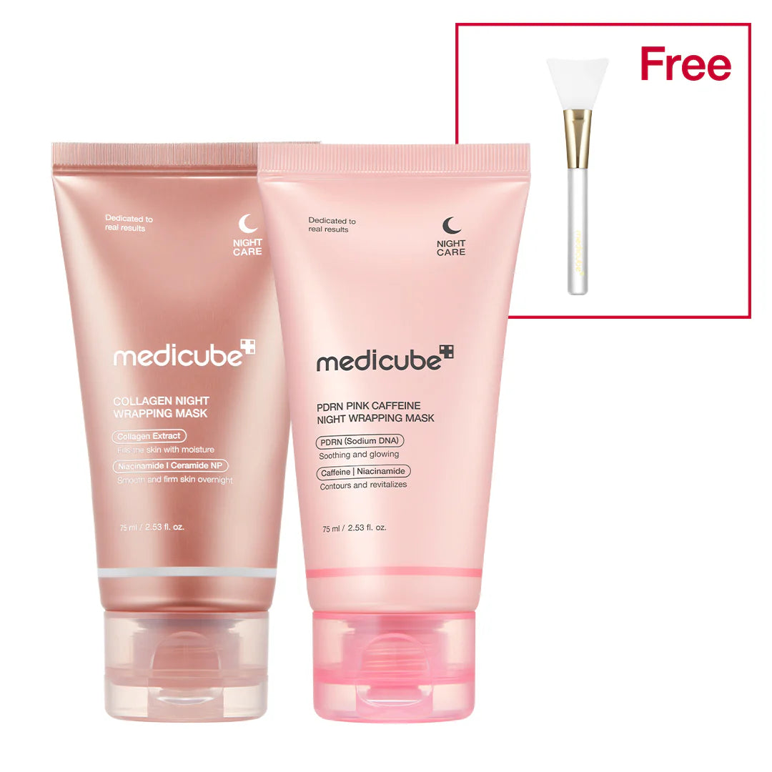 [Subscr.] PDRN Pink Caffeine Overnight Wrapping Mask