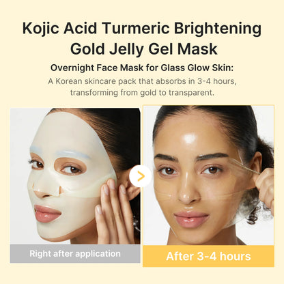 [GIFT] Kojic Acid Turmeric Gold Jelly Gel Mask 1EA