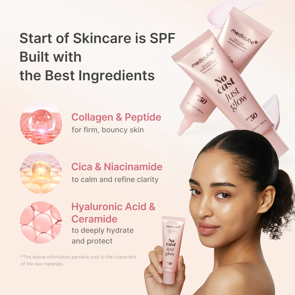No Cast Just Glow Collagen Sunscreen