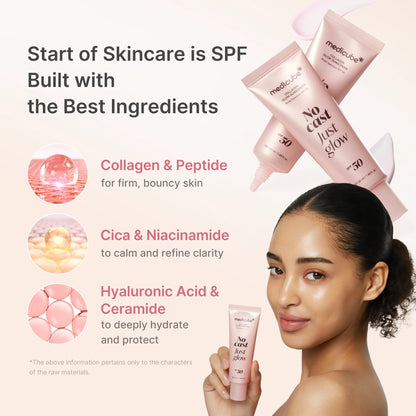 [Subscr.] No Cast Just Glow Collagen Sunscreen