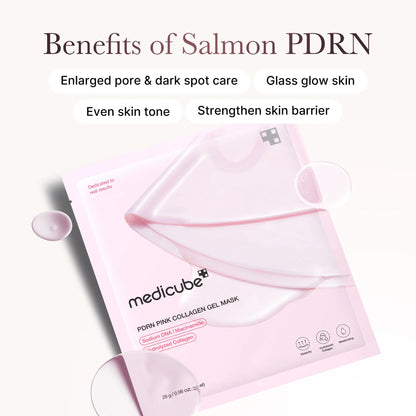[GIFT] Salmon PDRN Pink Collagen Jelly Gel Mask (4ea)