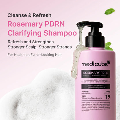 Rosemary PDRN Cooling Thickening Shampoo