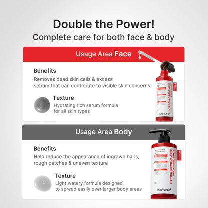 [GIFT] Hypochlorous Acid Rice Body Peel Shot