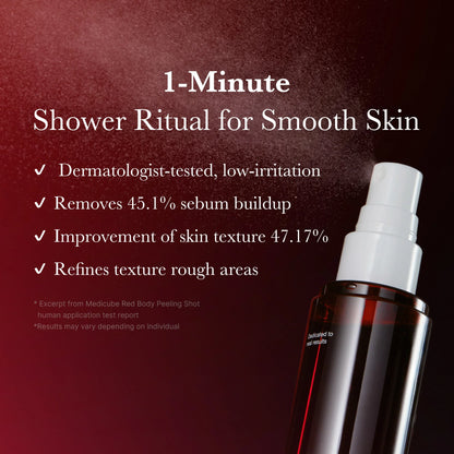 [Subscr.] Red Body Peeling Shot Cleanser