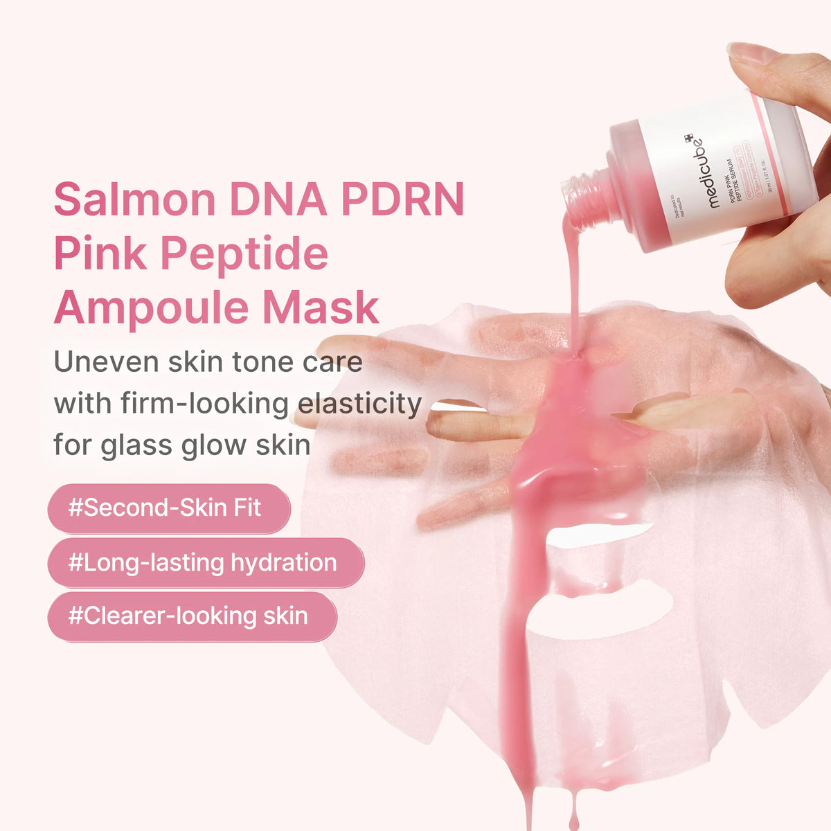 PDRN Pink Peptide Ampoule Mask