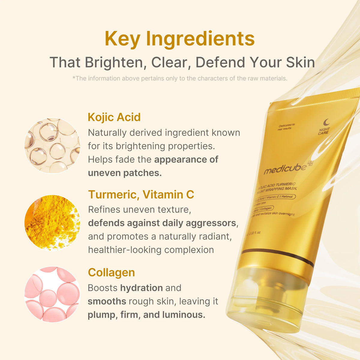 [GIFT] Kojic Acid Turmeric Overnight Wrapping Mask