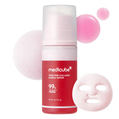 [Subscr.] PDRN Pink Collagen Bubble Serum