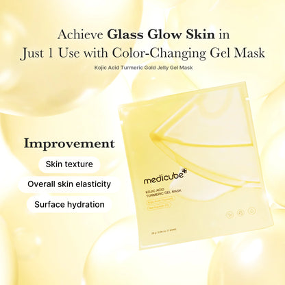 [Subscr.] Kojic Acid Turmeric Gold Jelly Gel Mask
