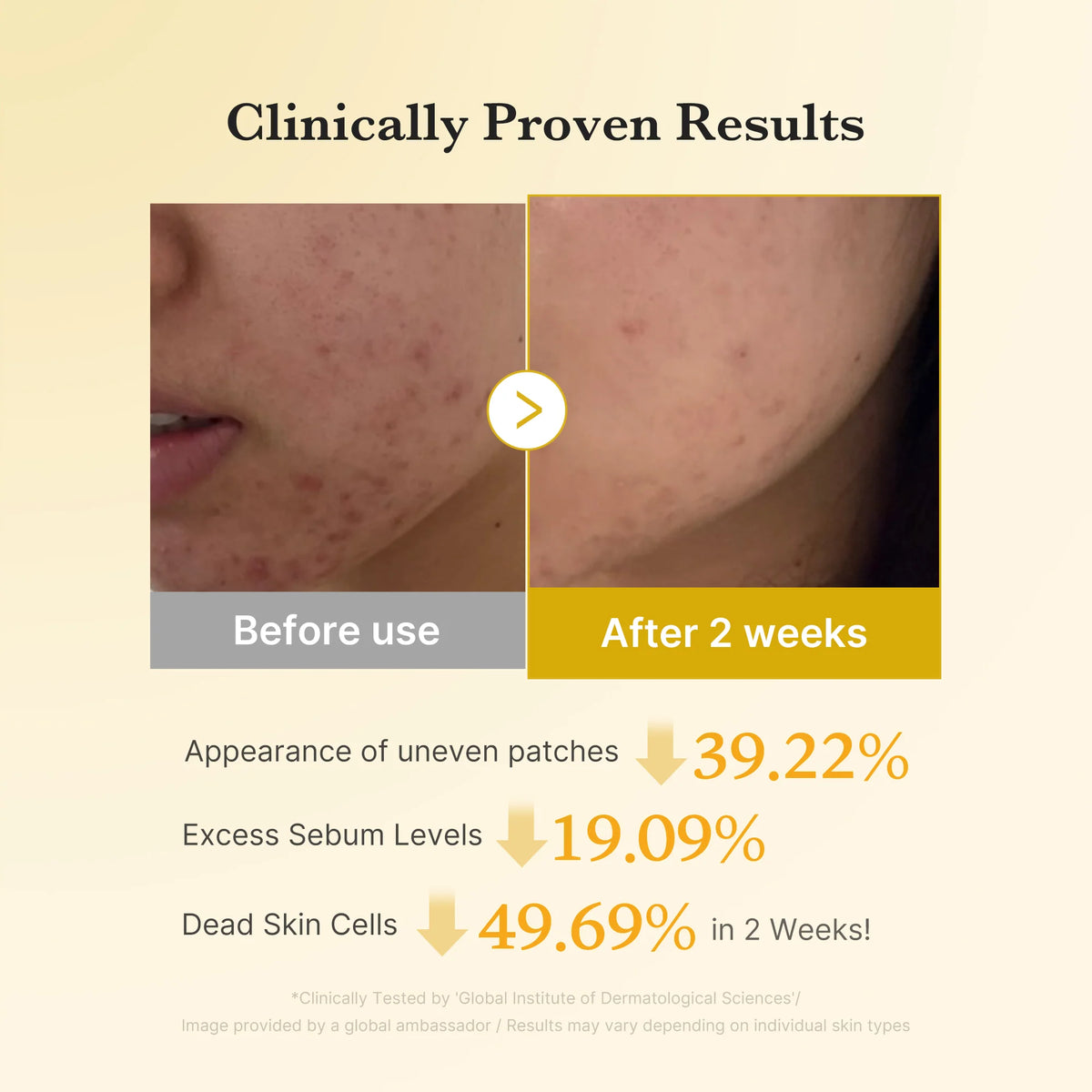 Kojic Acid Tumeric Toner Pad
