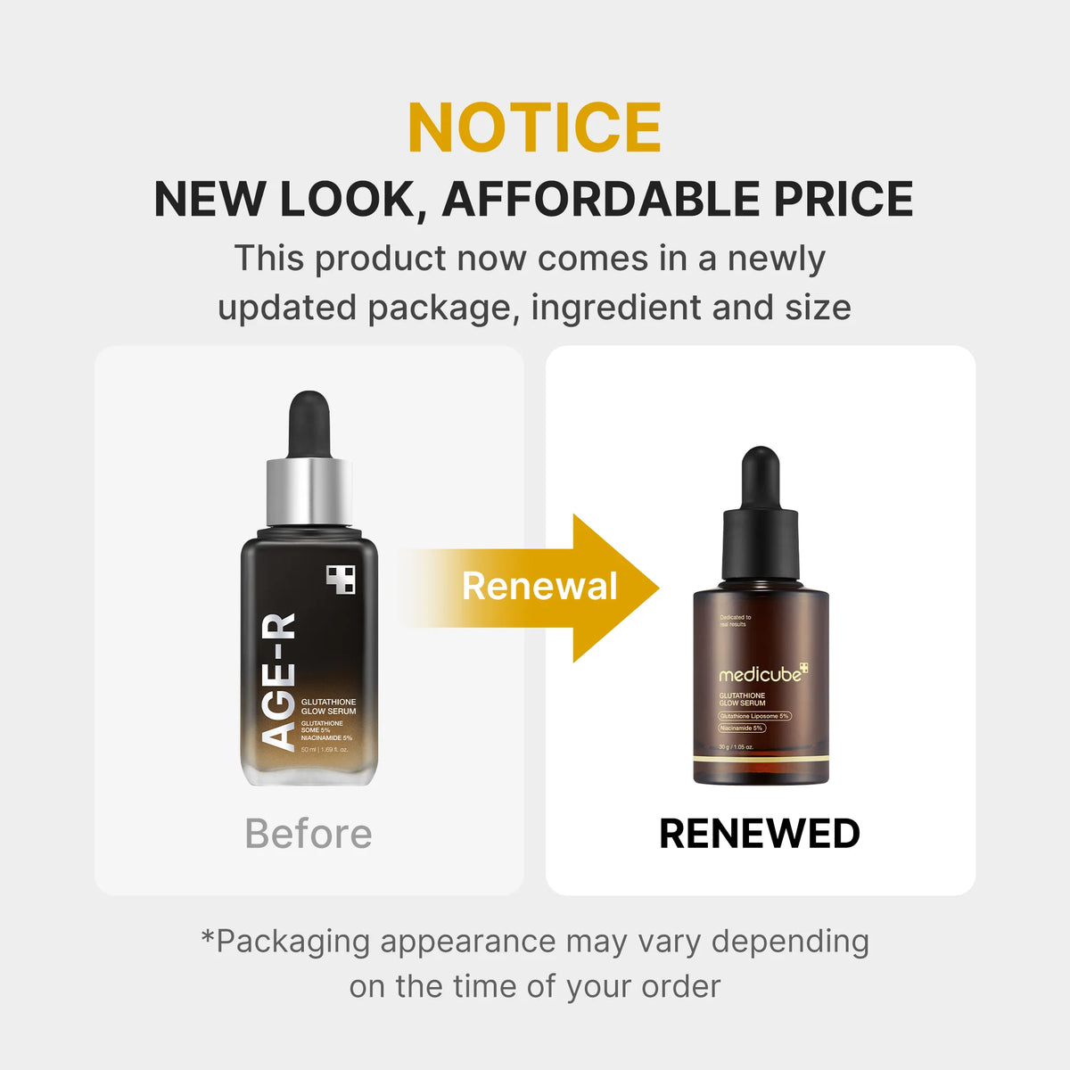 [GIFT] AGE-R Glutathione Glow Serum