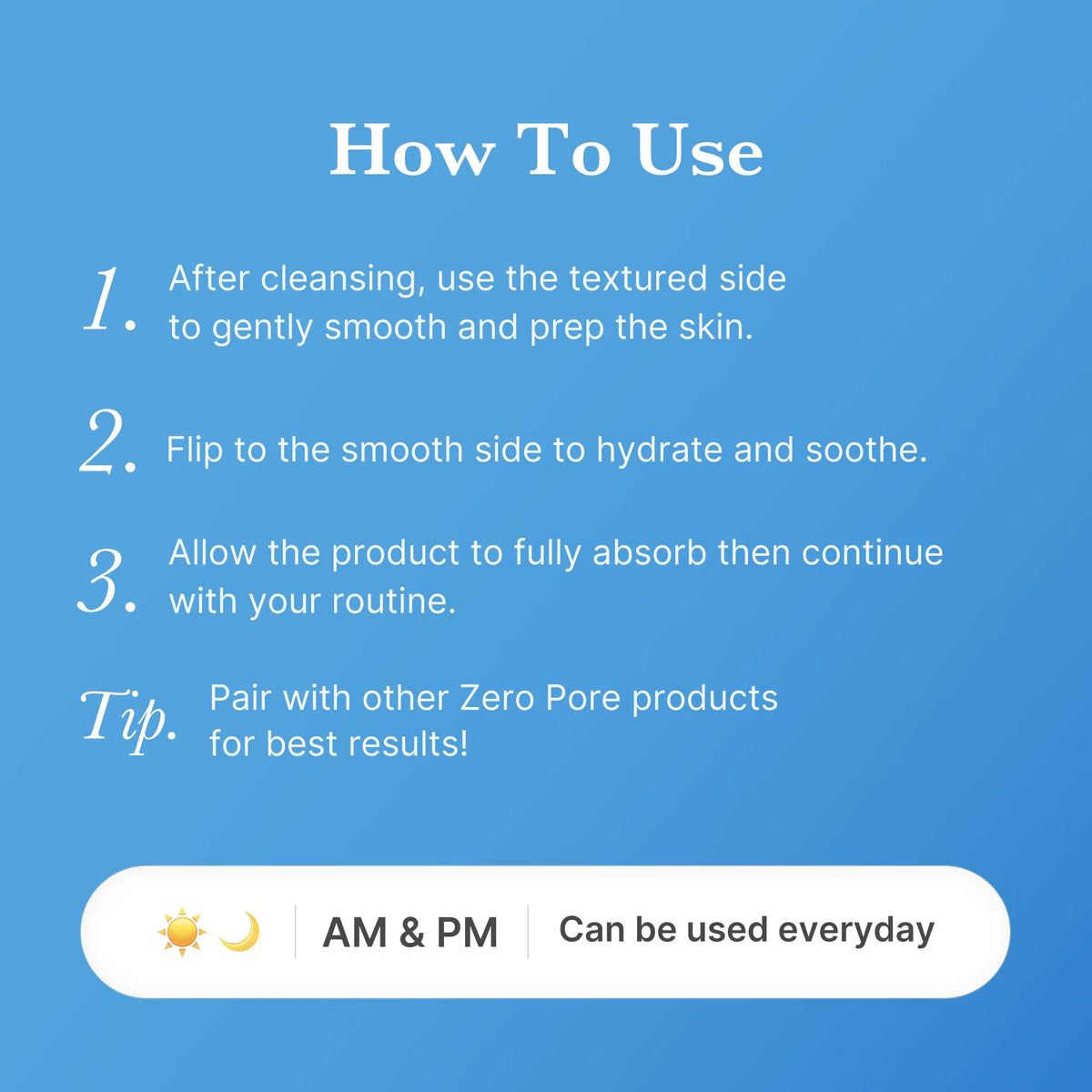 Zero Pore Madecassoside Pads (Mild)