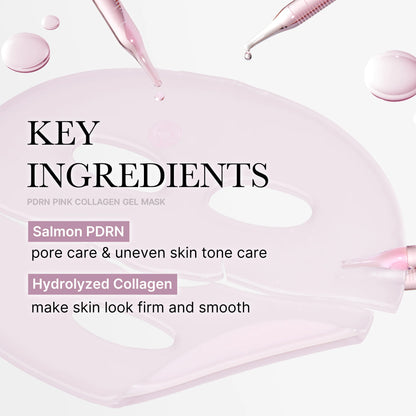 [Subscr.] Salmon PDRN Pink Collagen Jelly Gel Mask